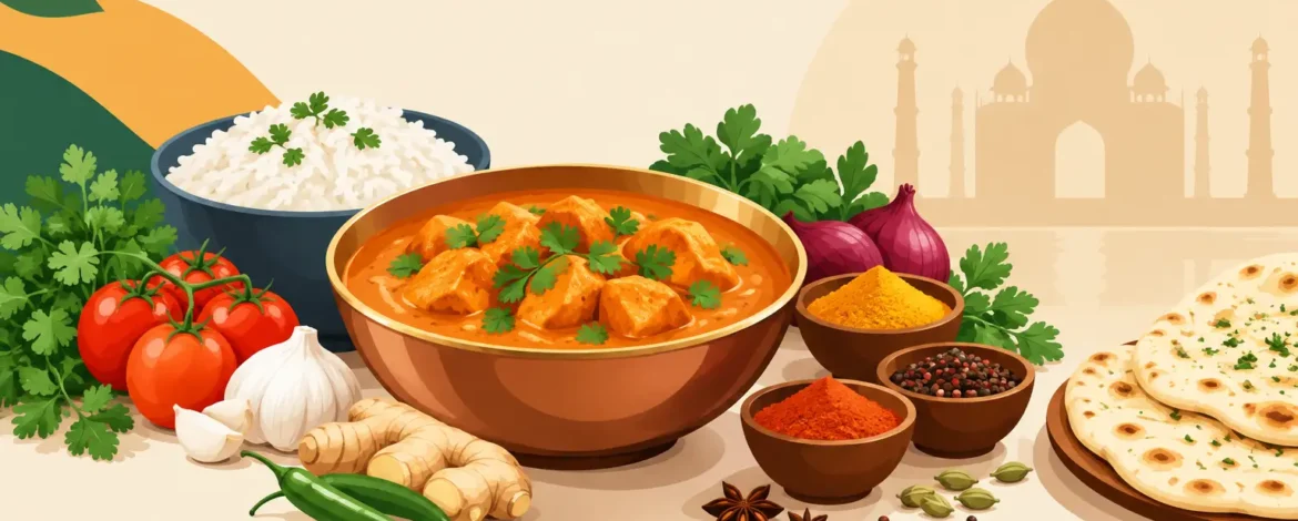 Cuisine indienne, produits frais et vrai goût